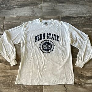 Penn State  White Long Sleeve Tee